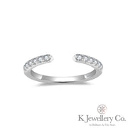Moissanite Stacking Ring 全莫桑石排戒